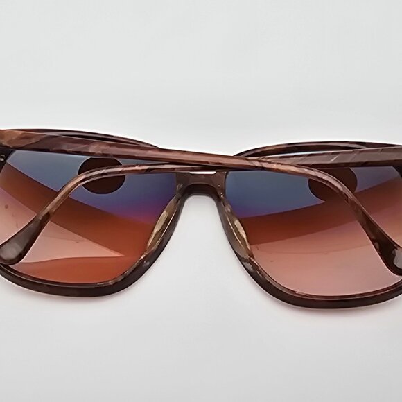 Serengeti 6204K Brown Marble Frame Rose Gradient Driver Len Butterfly Sunglasses - Picture 11 of 16